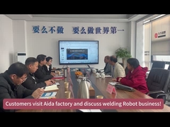 معدات لحام آلية الروبوتية لصناعة تصنيع المعادن / صناعة السيارات